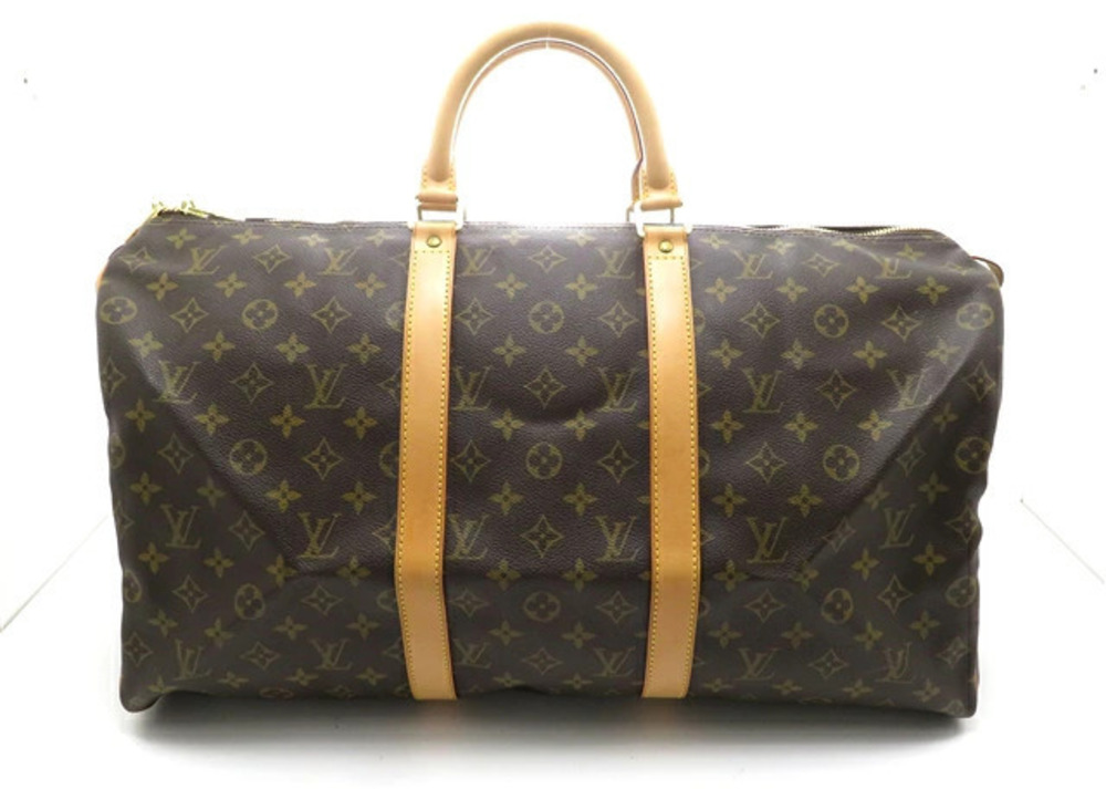 LOUIS VUITTON Bag Keepall Boston Monogram YI